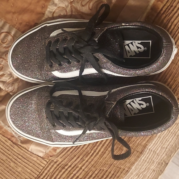 Glittery old skool vans - Picture 6 of 6